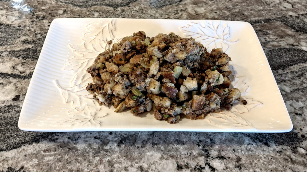 Sausage and Beef Stuffing