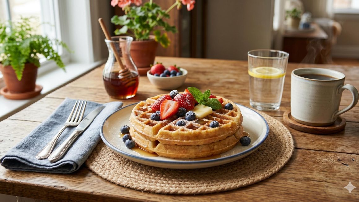 Easy Bisquick Belgian Waffles
