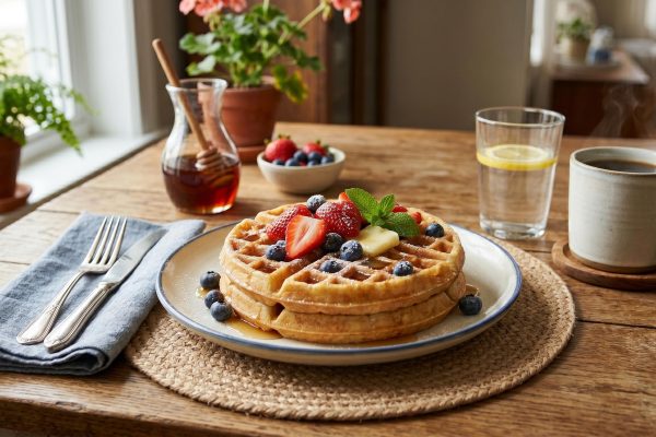 Easy Bisquick Belgian Waffles