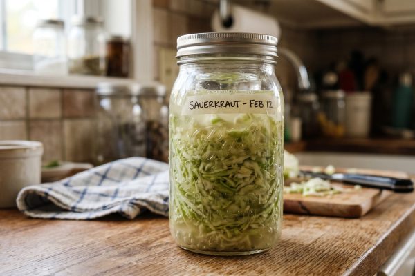 Homemade Sauerkraut